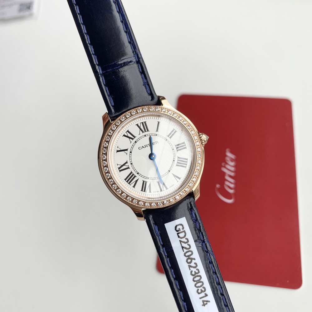 [까르띠에] Cartier RONDE LOUIS Quartz – 까르띠에 론드루이 쿼츠 29mm