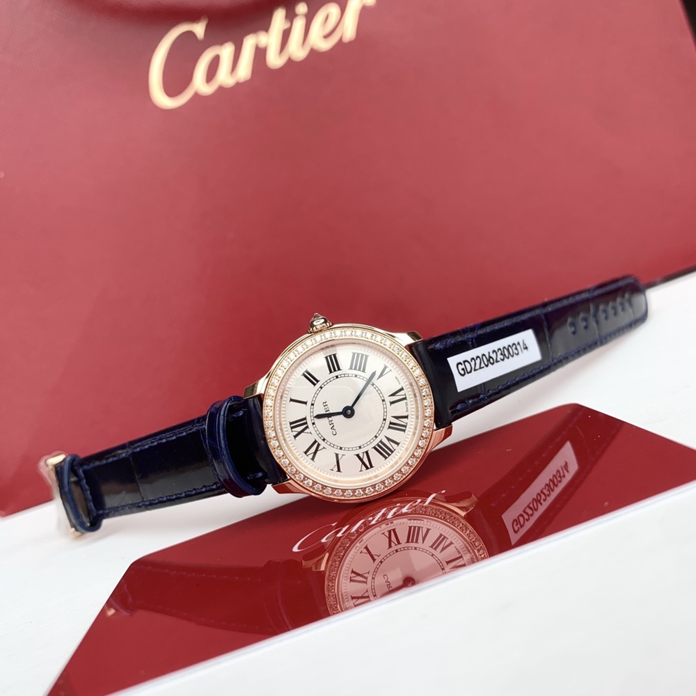 [까르띠에] Cartier RONDE LOUIS Quartz – 까르띠에 론드루이 쿼츠 29mm