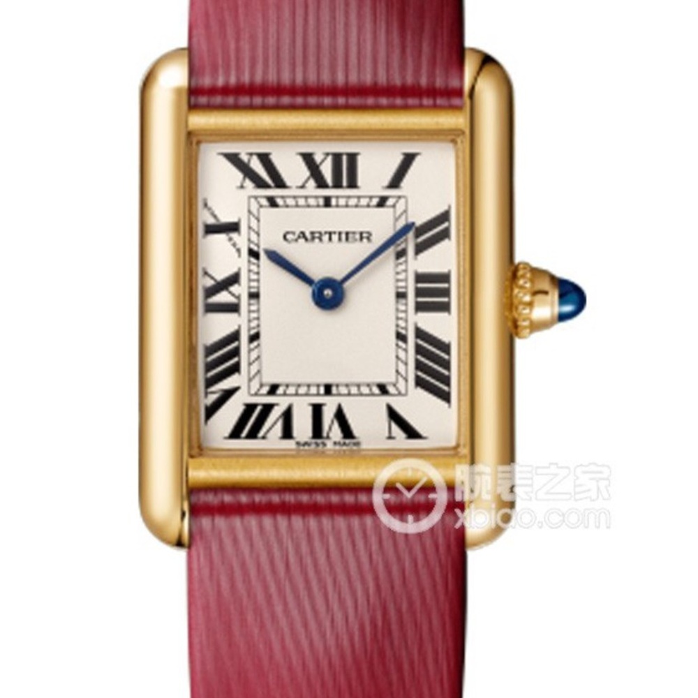 [까르띠에] Cartier Tank Solo Louis Must Cartier- 탱크 솔로 루이 머스트 까르띠에 33.7x25x5mm 29.5mm x 22mm