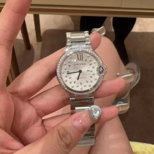 [까르띠에] Cartier W4BB0035 Ballon Bleu de Cartier watch - 까르띠에 발롱 블루 33mm