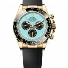 [롤렉스] 2025 데이토나 Daytona Tiffany Blue New Release 18K Yellow Gold 126518LN – 롤렉스 데이토나 4131 904L 40mm