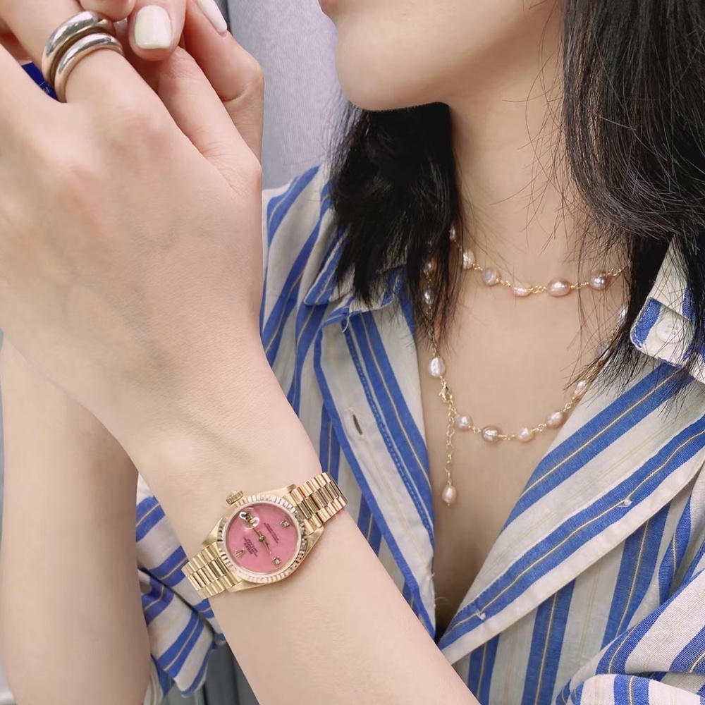 [롤렉스] ROLEX DATEJUST 2025 – 롤렉스 데이저스트 오이스트 퍼폐츄얼 핑크 26mm 36mm