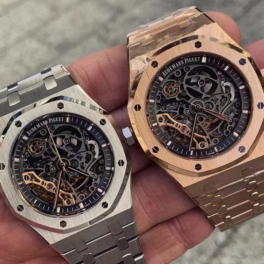 [오데마피게] 15407ST.OO.1220ST.01 Audemars Piguet Royal Oak Calibre 3132 - 오데마피게 로열오크 더블 밸런스 휠 오픈워크 41mm