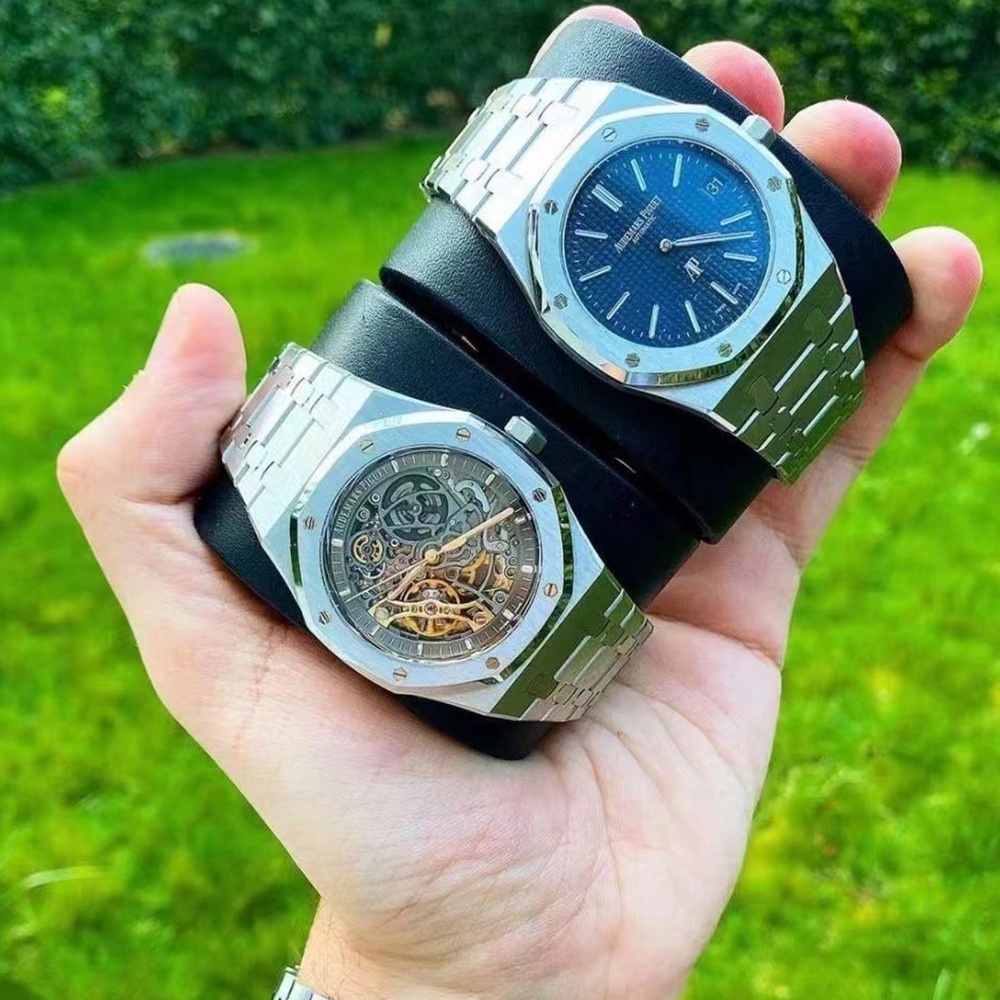 [오데마피게] 15407ST.OO.1220ST.01 Audemars Piguet Royal Oak Calibre 3132 - 오데마피게 로열오크 더블 밸런스 휠 오픈워크 41mm