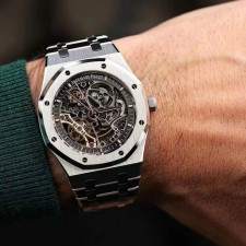 [오데마피게] 15407ST.OO.1220ST.01 Audemars Piguet Royal Oak Calibre 3132 - 오데마피게 로열오크 더블 밸런스 휠 오픈워크 41mm