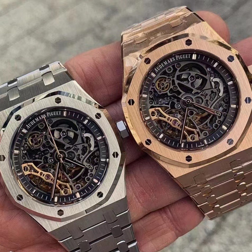 [오데마피게] 15407ST.OO.1220ST.01 Audemars Piguet Royal Oak Calibre 3132 - 오데마피게 로열오크 더블 밸런스 휠 오픈워크 41mm