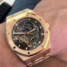 [오데마피게] 15407ST.OO.1220ST.01 Audemars Piguet Royal Oak Calibre 3132 - 오데마피게 로열오크 더블 밸런스 휠 오픈워크 41mm