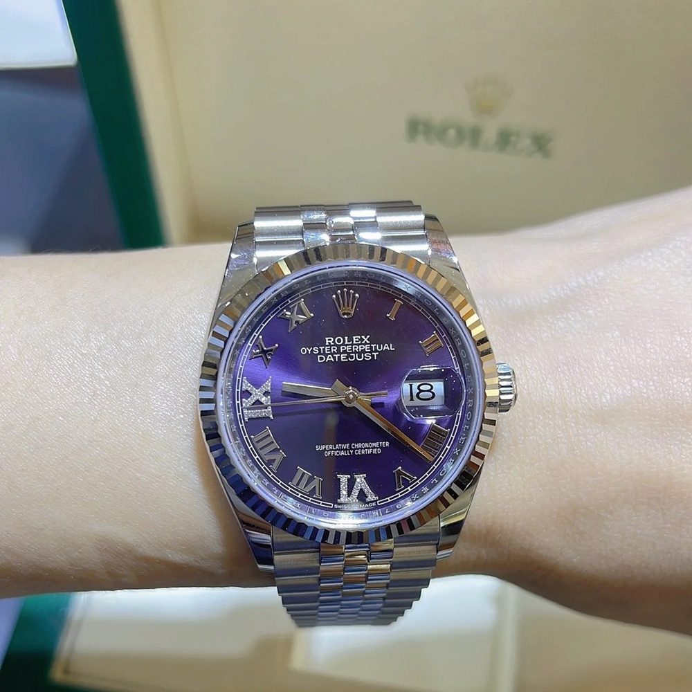 [롤렉스] 36mm m27838 Rolex Oyster Perpetual Datejust cal.3235 - 롤렉스 데이저스트 오이스트 퍼폐츄얼 쥬빌리 오이스터 프레지던트 브레슬릿 36mm