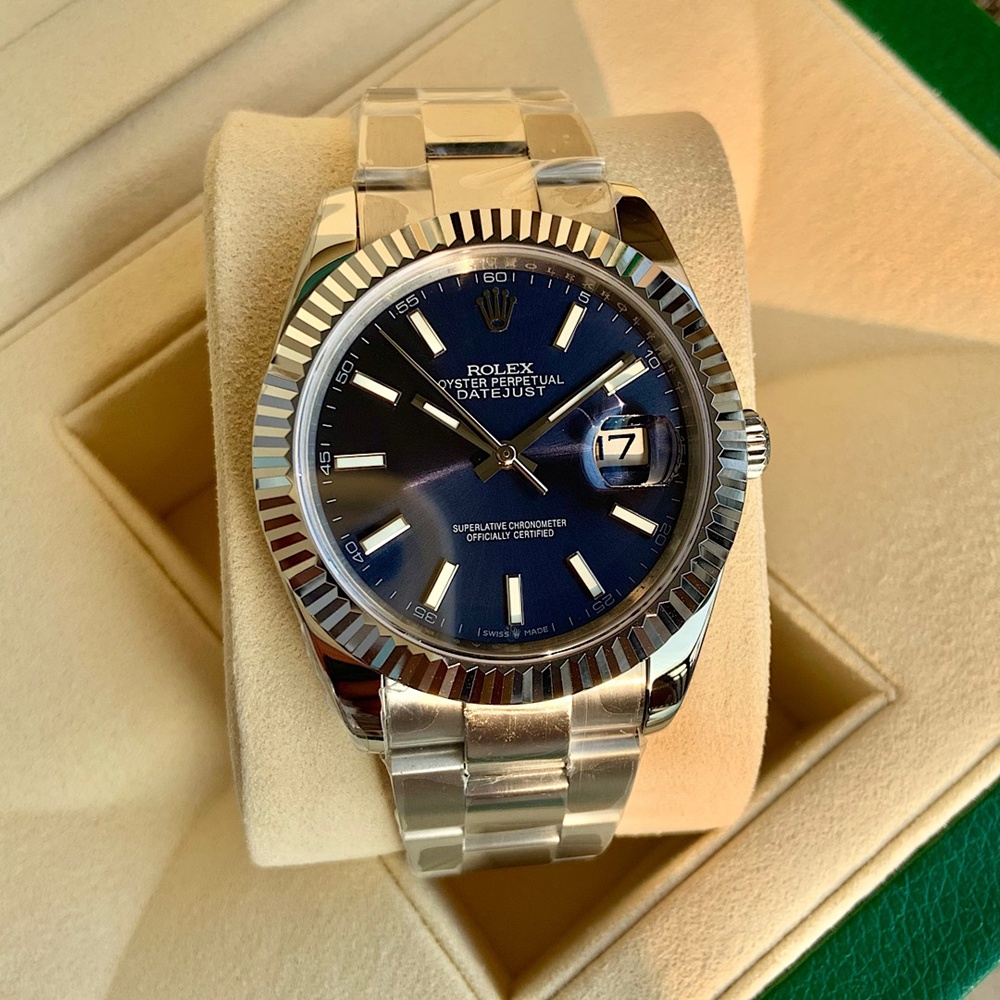 [롤렉스] 41mm 126334 3235 Rolex Oyster Perpetual Datejust  - 롤렉스 데이저스트 오이스트 퍼폐츄얼 쥬빌리 오이스터 프레지던트 브레슬릿 41mm