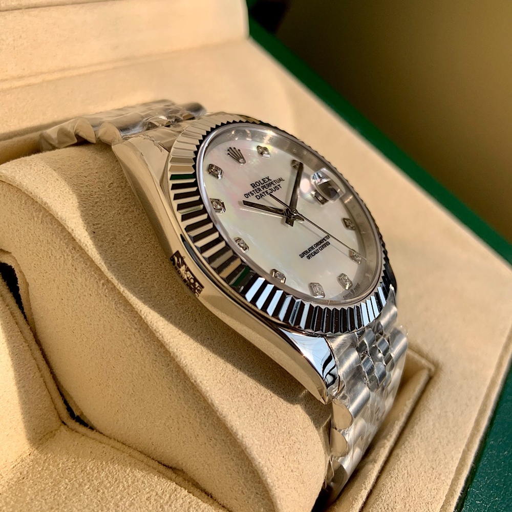 [롤렉스] 41mm 126334 3235 Rolex Oyster Perpetual Datejust  - 롤렉스 데이저스트 오이스트 퍼폐츄얼 쥬빌리 오이스터 프레지던트 브레슬릿 41mm