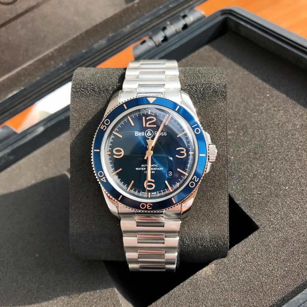 [벨엔로스] Bell & Ross BR V2-92 AERONAVALE 벨앤로스 타임 인스트루먼트 41mm