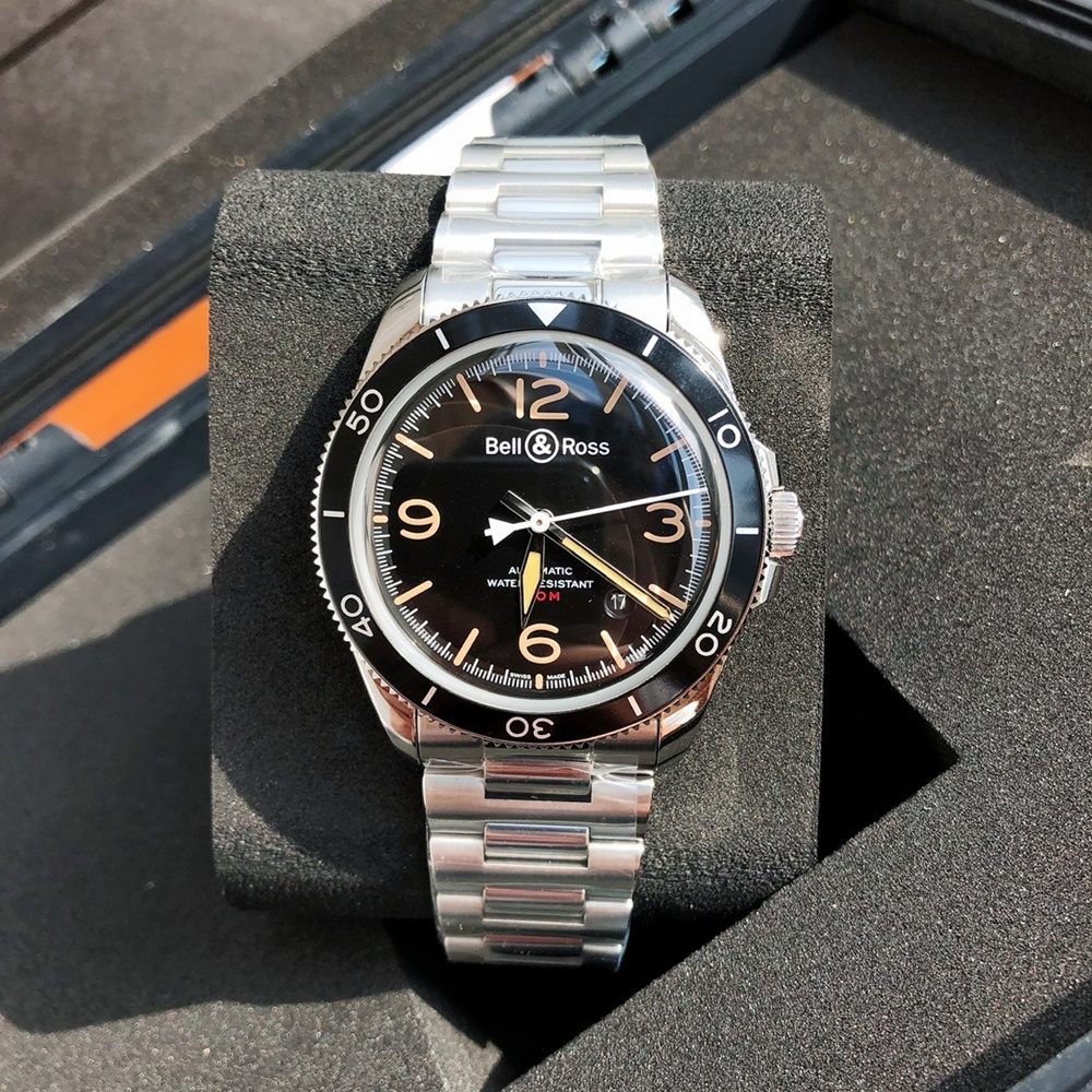 [벨엔로스] Bell & Ross BR V2-92 AERONAVALE 벨앤로스 타임 인스트루먼트 41mm