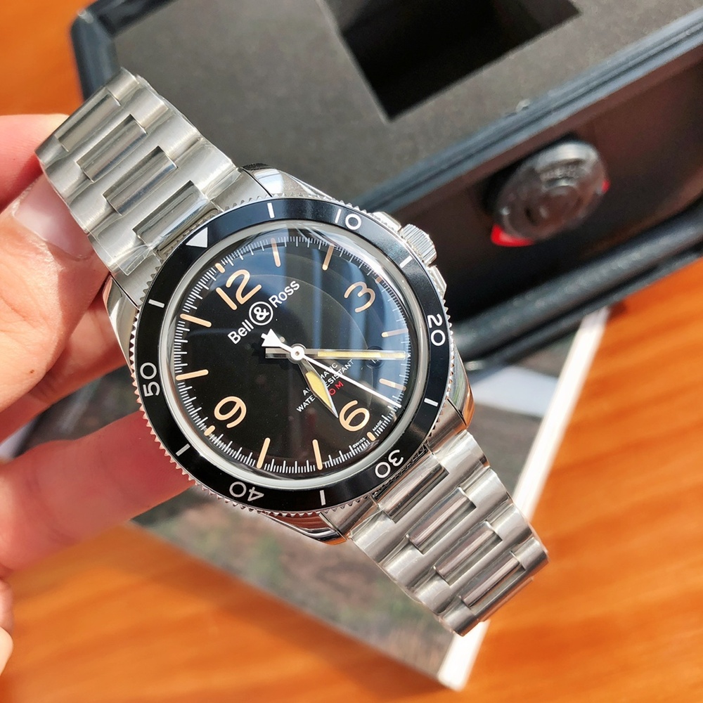 [벨엔로스] Bell & Ross BR V2-92 AERONAVALE 벨앤로스 타임 인스트루먼트 41mm