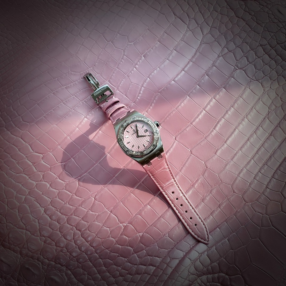 [오데마피게] 악어가죽 Audemars Piguet Royal Oak 15451OR - 오데마피게 로얄오크 15451OR 37mm