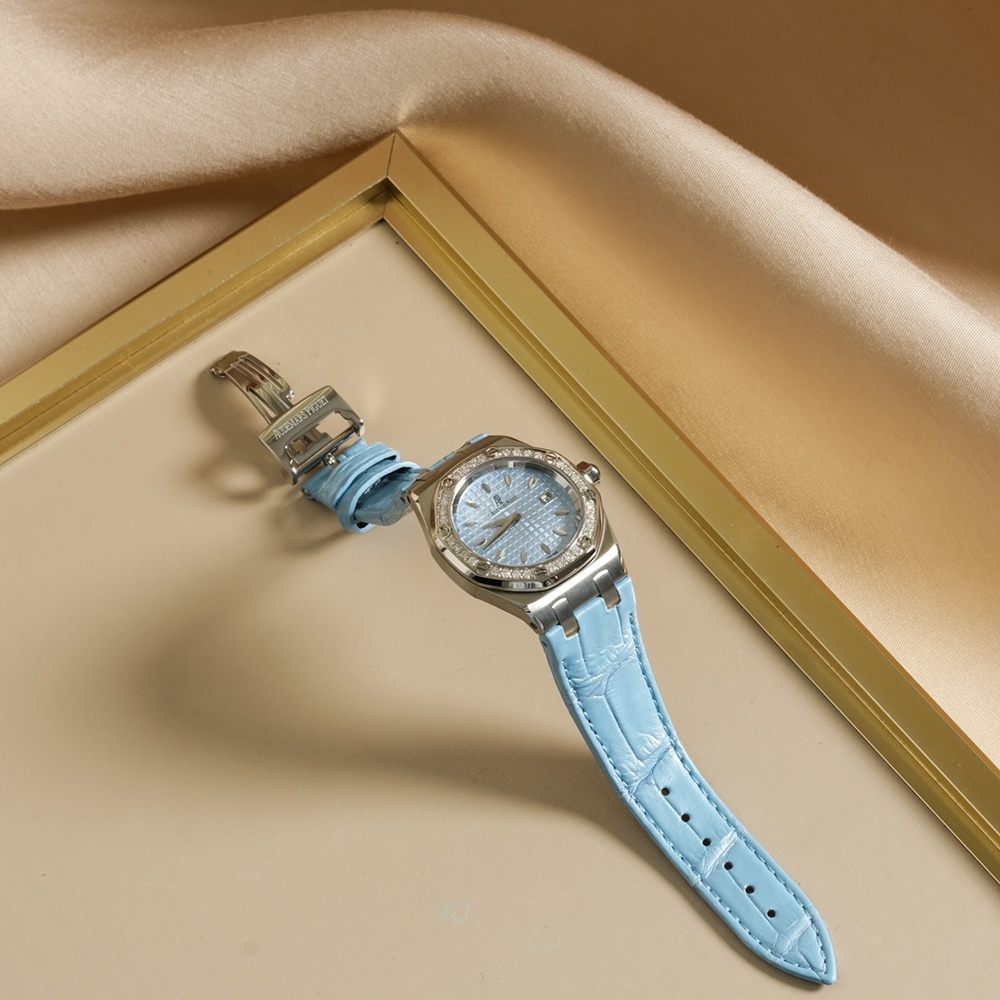 [오데마피게] 악어가죽 Audemars Piguet Royal Oak 15451OR - 오데마피게 로얄오크 15451OR 37mm