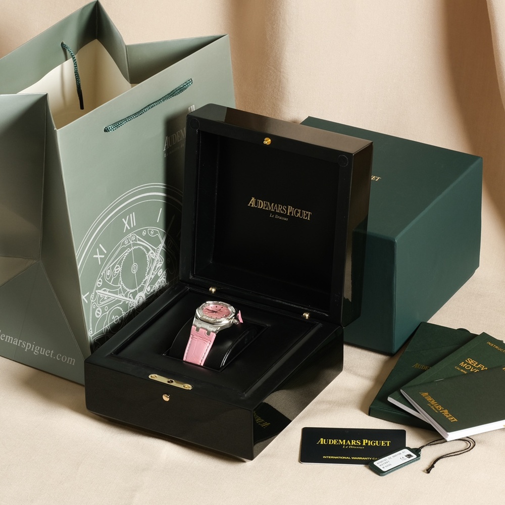 [오데마피게] 악어가죽 Audemars Piguet Royal Oak 15451OR - 오데마피게 로얄오크 15451OR 37mm