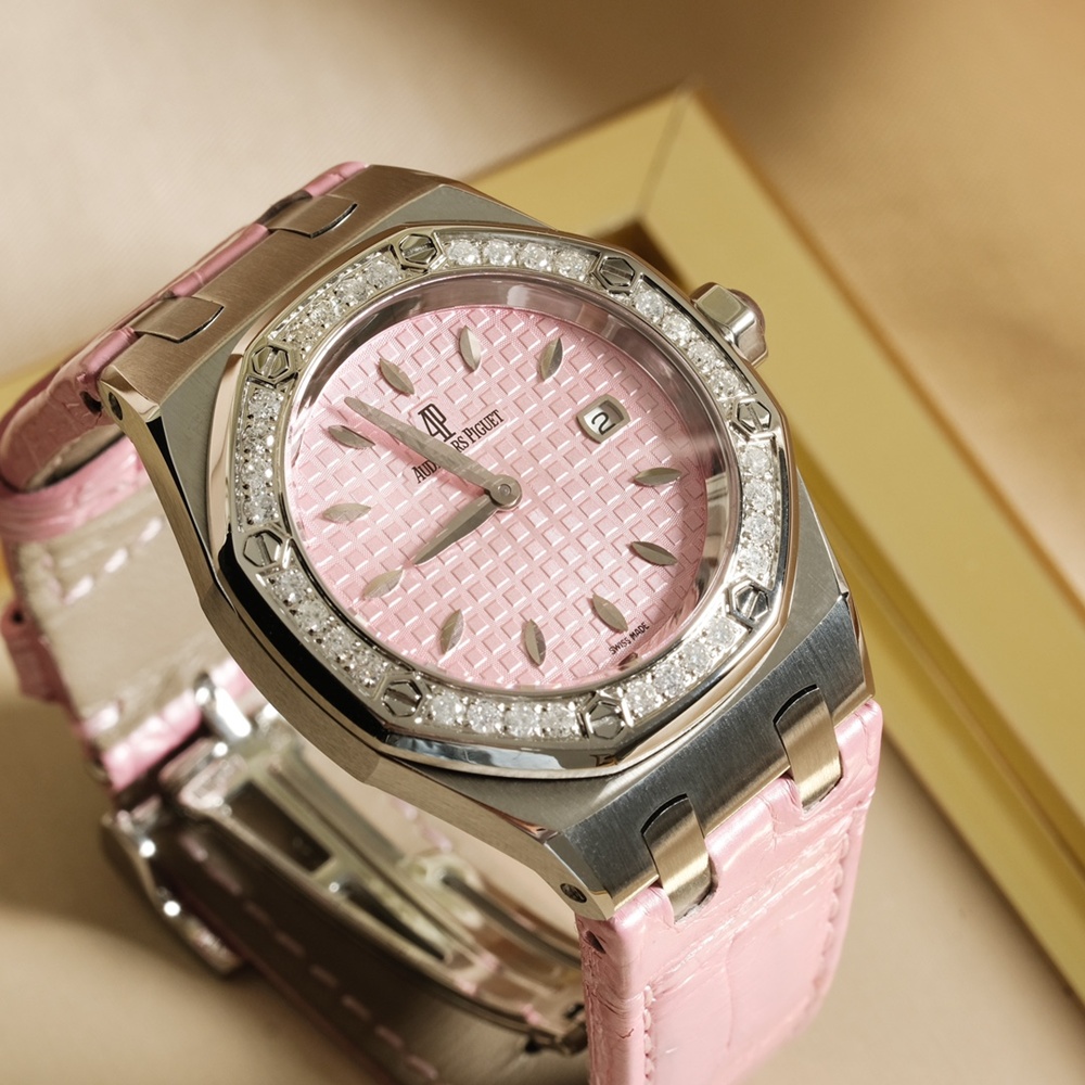 [오데마피게] 악어가죽 Audemars Piguet Royal Oak 15451OR - 오데마피게 로얄오크 15451OR 37mm