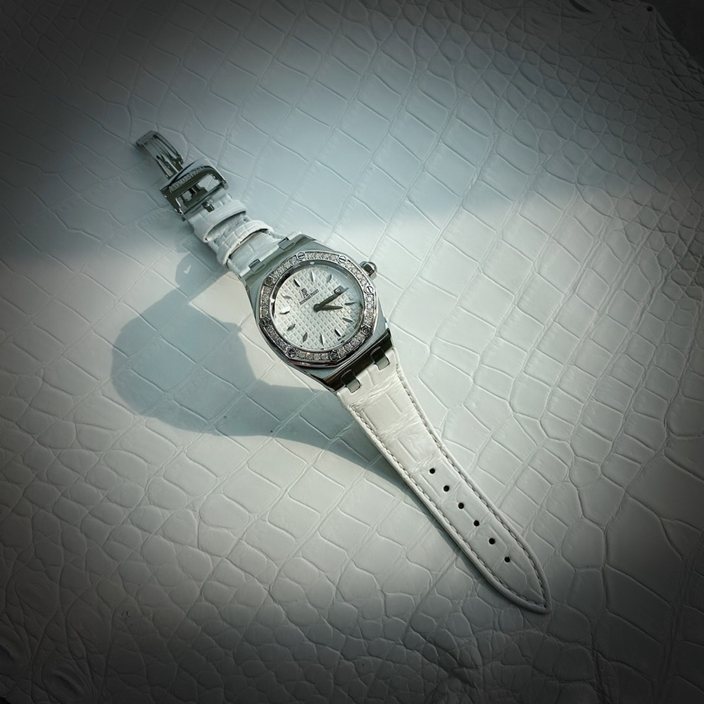 [오데마피게] 악어가죽 Audemars Piguet Royal Oak 15451OR - 오데마피게 로얄오크 15451OR 37mm