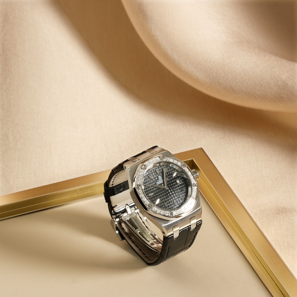 [오데마피게] 악어가죽 Audemars Piguet Royal Oak 15451OR - 오데마피게 로얄오크 15451OR 37mm