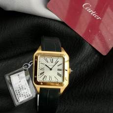 [까르띠에] 2025 까르띠에 산토스 뒤몽 - Santos De Cartier Santos 46.6x33.9 43.5x31.4 38x27.5mm