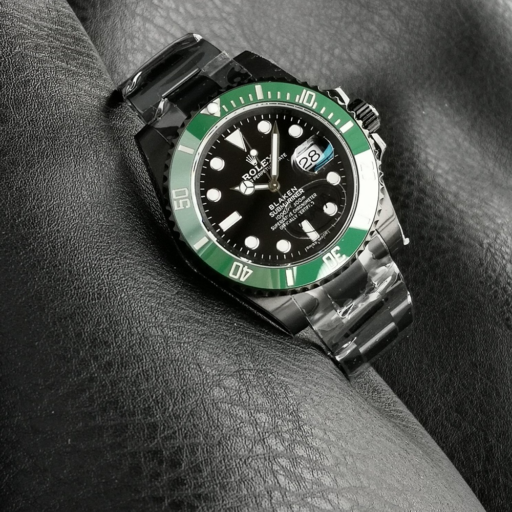[롤렉스] Submariner Date Mens Watch OYSTER PERPETUAL BLAKEN - 롤렉스 Submariner 데이트 오이스터스틸 브레이큰 40mm