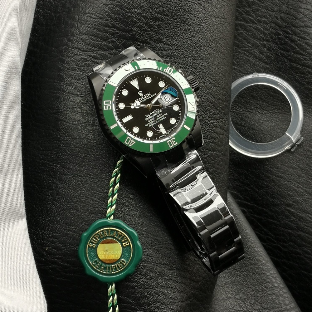 [롤렉스] Submariner Date Mens Watch OYSTER PERPETUAL BLAKEN - 롤렉스 Submariner 데이트 오이스터스틸 브레이큰 40mm