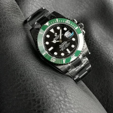 [롤렉스] Submariner Date Mens Watch OYSTER PERPETUAL BLAKEN - 롤렉스 Submariner 데이트 오이스터스틸 브레이큰 40mm