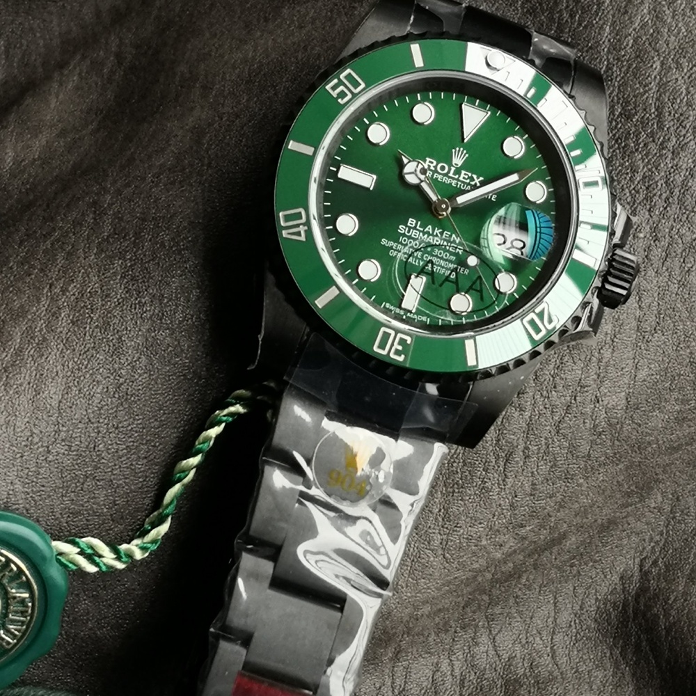 [롤렉스] Submariner Date Mens Watch OYSTER PERPETUAL BLAKEN - 롤렉스 Submariner 데이트 오이스터스틸 브레이큰 40mm