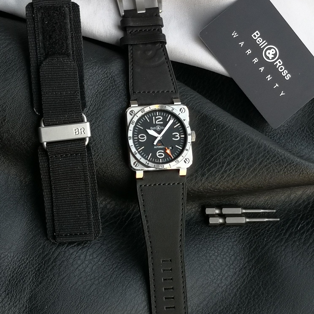 [벨앤로스] Bell & Ross BR 03-93 GMT Instruments  - 벨 & 로스 지엠티 파일럿워치 42mm