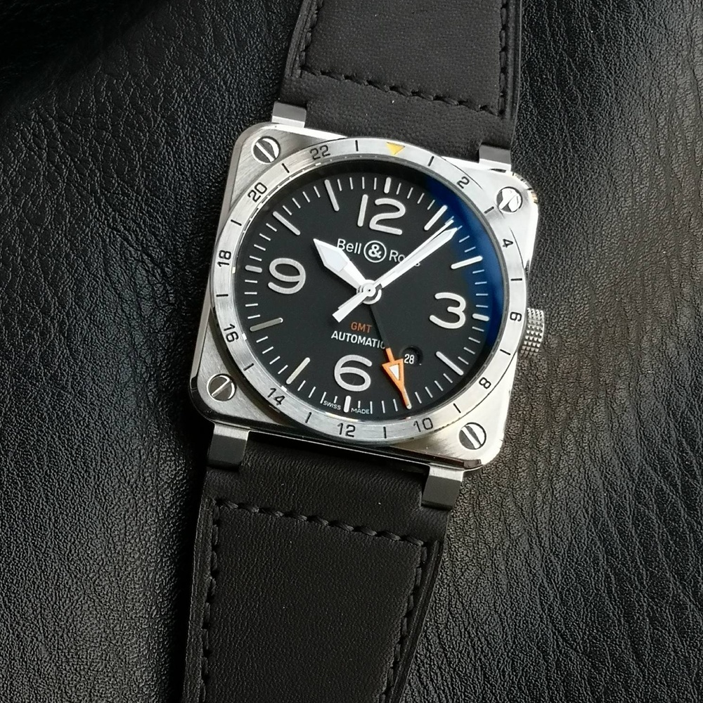 [벨앤로스] Bell & Ross BR 03-93 GMT Instruments  - 벨 & 로스 지엠티 파일럿워치 42mm