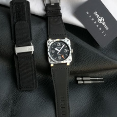 [벨앤로스] Bell & Ross BR 03-93 GMT Instruments  - 벨 & 로스 지엠티 파일럿워치 42mm
