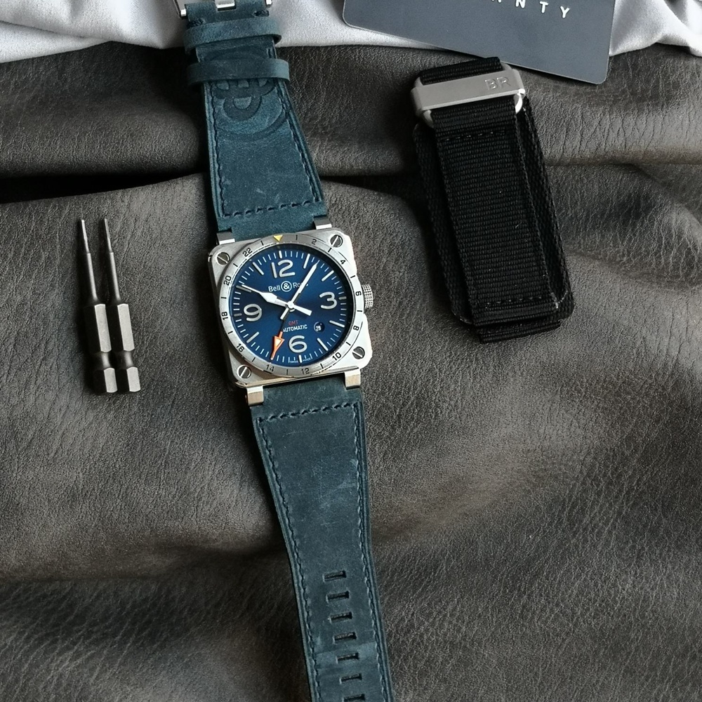 [벨앤로스] Bell & Ross BR 03-93 GMT Instruments  - 벨 & 로스 지엠티 파일럿워치 42mm