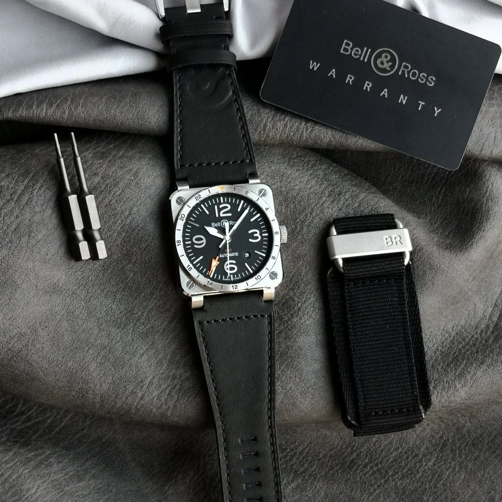 [벨앤로스] Bell & Ross BR 03-93 GMT Instruments  - 벨 & 로스 지엠티 파일럿워치 42mm