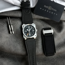 [벨앤로스] Bell & Ross BR 03-93 GMT Instruments  - 벨 & 로스 지엠티 파일럿워치 42mm