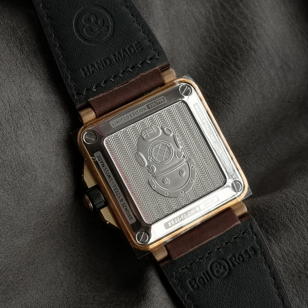 [벨앤로스] Bell & Ross Instruments  BR0393-BLU-ST - 벨 & 로스 BR0393 42mm