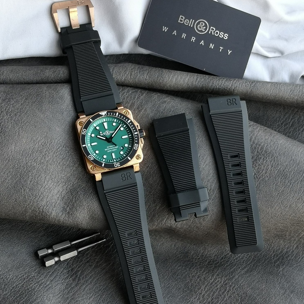 [벨앤로스] Bell & Ross Instruments  BR0393-BLU-ST - 벨 & 로스 BR0393 42mm