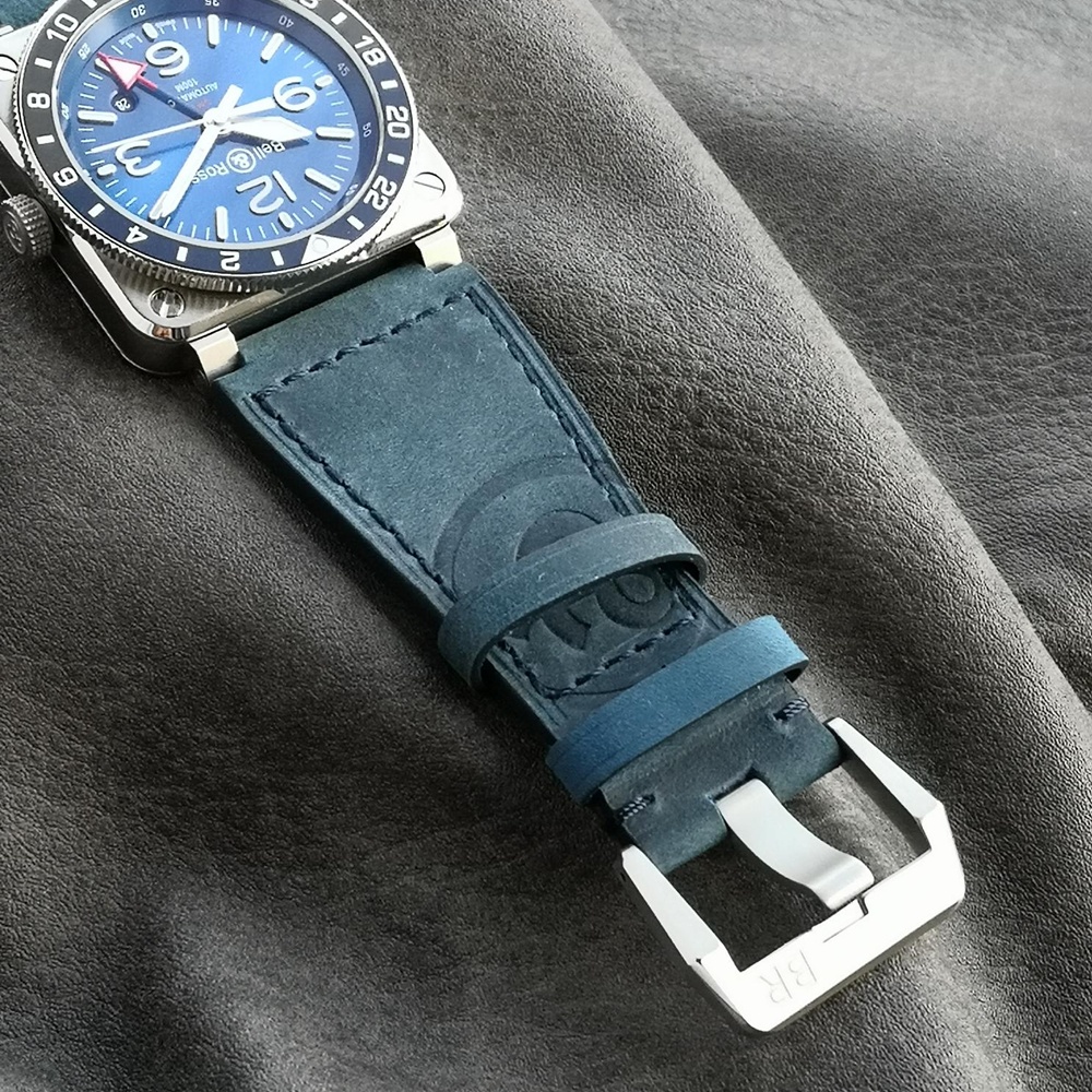 [벨앤로스] Bell & Ross Instruments  BR0393-BLU-ST - 벨 & 로스 BR0393 42mm