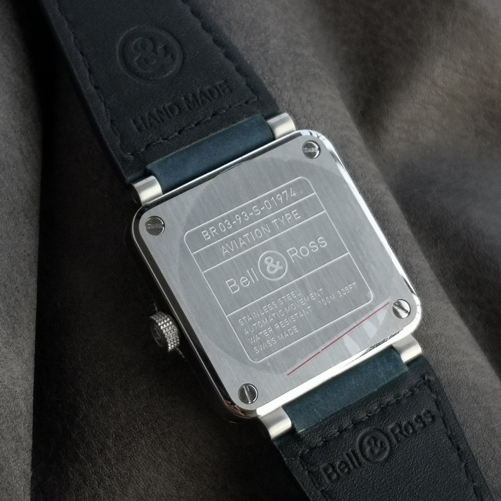 [벨앤로스] Bell & Ross Instruments  BR0393-BLU-ST - 벨 & 로스 BR0393 42mm