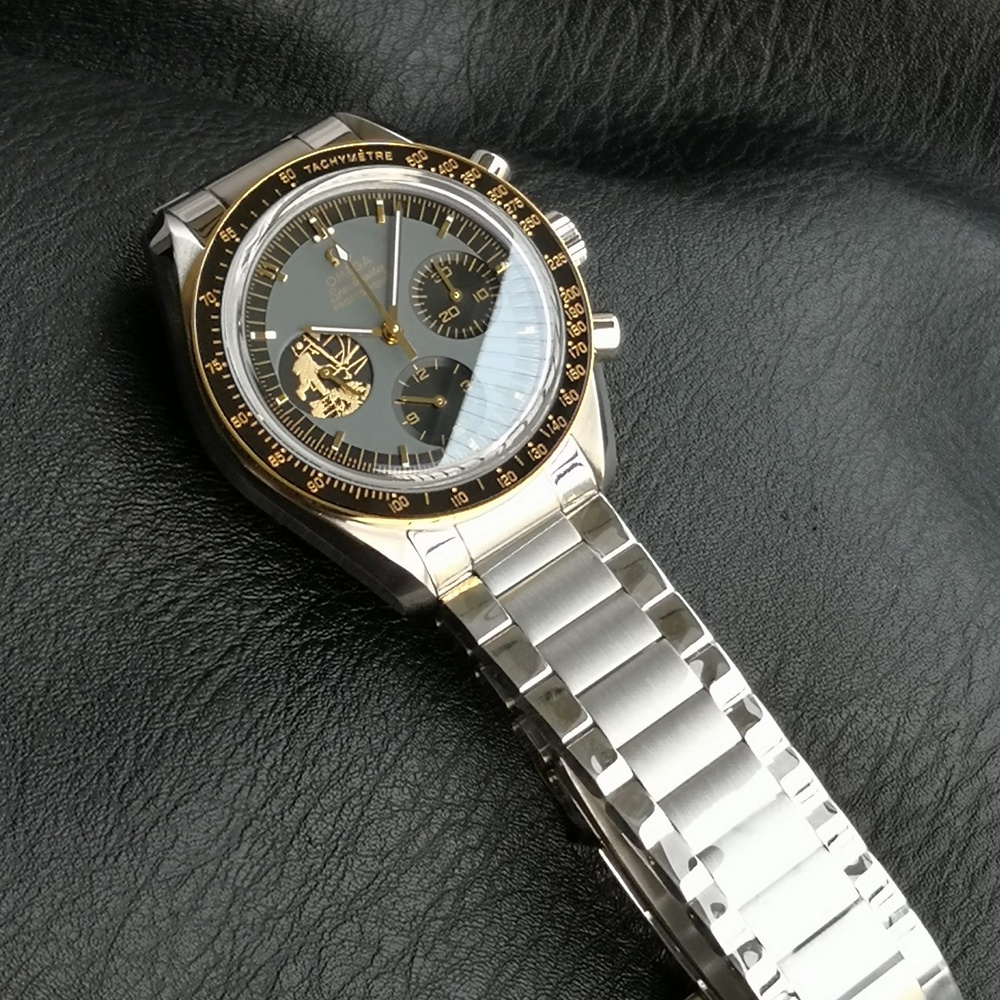 [오메가] OMEGA Ceragold Speedmaster Moonshine - 스피드마스터 아폴로11 50주년 기념 한정판 310.20.42.50.01.001 42mm