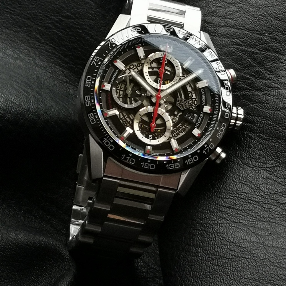 [태그호이어] TAG Heuer Carrera Ceramic US CAR2090.BH0729 -  태그호이어 까레라 크로노그래프 칼리버 호이어 01 43mm