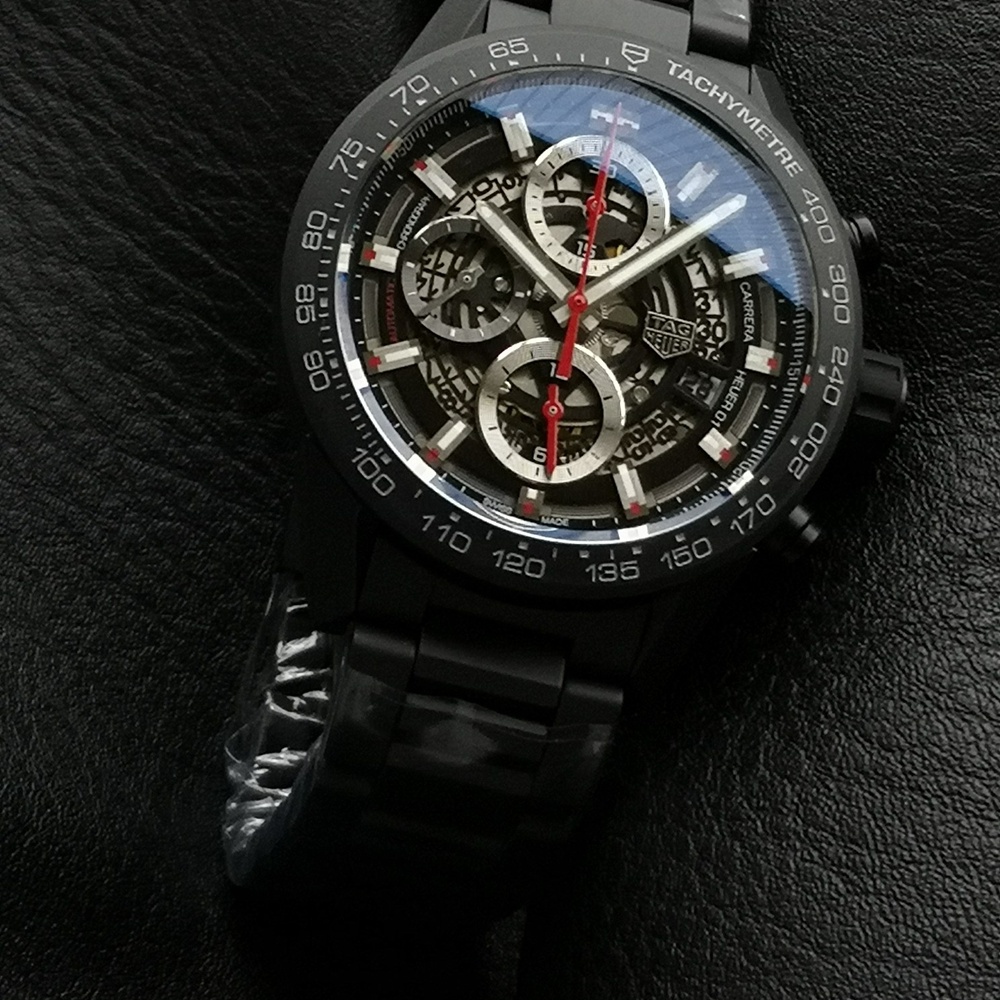 [태그호이어] TAG Heuer Carrera Ceramic US CAR2090.BH0729 -  태그호이어 까레라 크로노그래프 칼리버 호이어 01 43mm