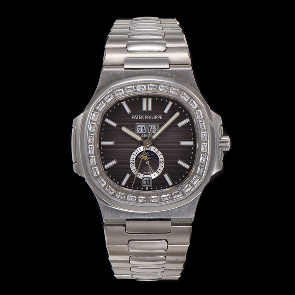[파텍필립] 5726-1A Patek Philippe Nautilus Annual Calendar Moonphase  Cal.240 - 파텍필립 노틸러스 애뉴얼캘린더 문페이즈 41mm