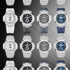 [파텍필립] 5726-1A Patek Philippe Nautilus Annual Calendar Moonphase  Cal.240 - 파텍필립 노틸러스 애뉴얼캘린더 문페이즈 41mm