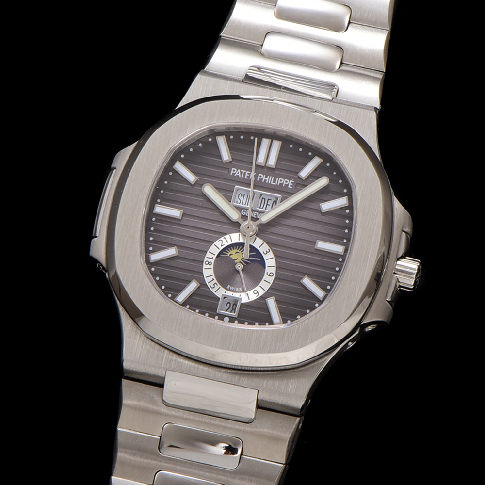 [파텍필립] 5726-1A Patek Philippe Nautilus Annual Calendar Moonphase  Cal.240 - 파텍필립 노틸러스 애뉴얼캘린더 문페이즈 41mm