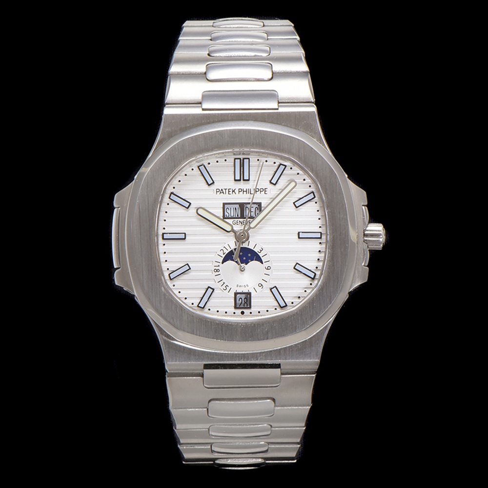[파텍필립] 5726-1A Patek Philippe Nautilus Annual Calendar Moonphase  Cal.240 - 파텍필립 노틸러스 애뉴얼캘린더 문페이즈 41mm