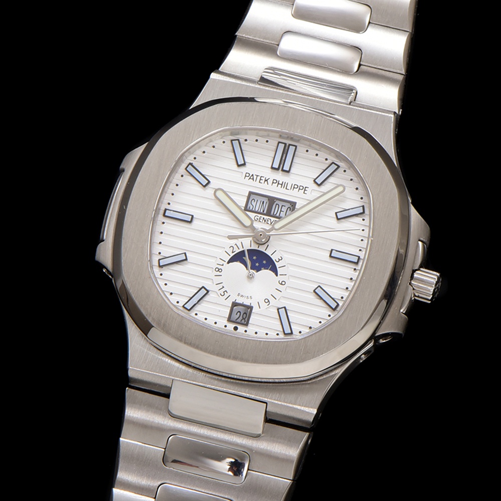 [파텍필립] 5726-1A Patek Philippe Nautilus Annual Calendar Moonphase  Cal.240 - 파텍필립 노틸러스 애뉴얼캘린더 문페이즈 41mm