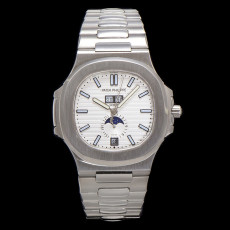[파텍필립] 5726-1A Patek Philippe Nautilus Annual Calendar Moonphase  Cal.240 - 파텍필립 노틸러스 애뉴얼캘린더 문페이즈 41mm
