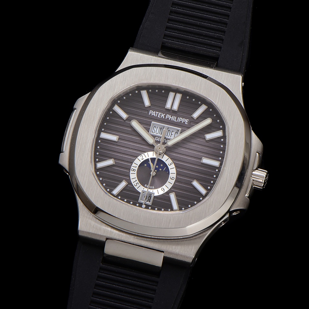 [파텍필립] 5726-1A Patek Philippe Nautilus Annual Calendar Moonphase  Cal.240 - 파텍필립 노틸러스 애뉴얼캘린더 문페이즈 41mm