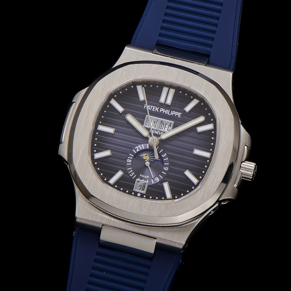 [파텍필립] 5726-1A Patek Philippe Nautilus Annual Calendar Moonphase  Cal.240 - 파텍필립 노틸러스 애뉴얼캘린더 문페이즈 41mm