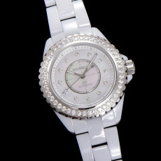 [샤넬] Chanel J12 Automatic Diamond H10473 – 샤넬 J12 다이아몬드 베젤 워치 칼리버 33mm
